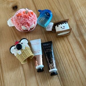 Hand sanitizer holder bundle